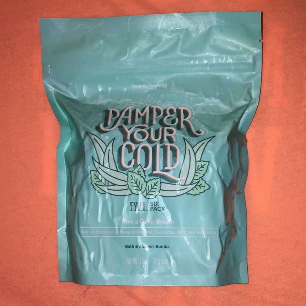 Pamper Your Cold bath bombs